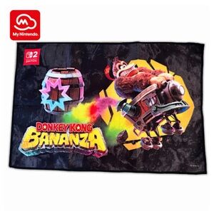 Colorful Graphic Towel Donkey Kong Bonanza